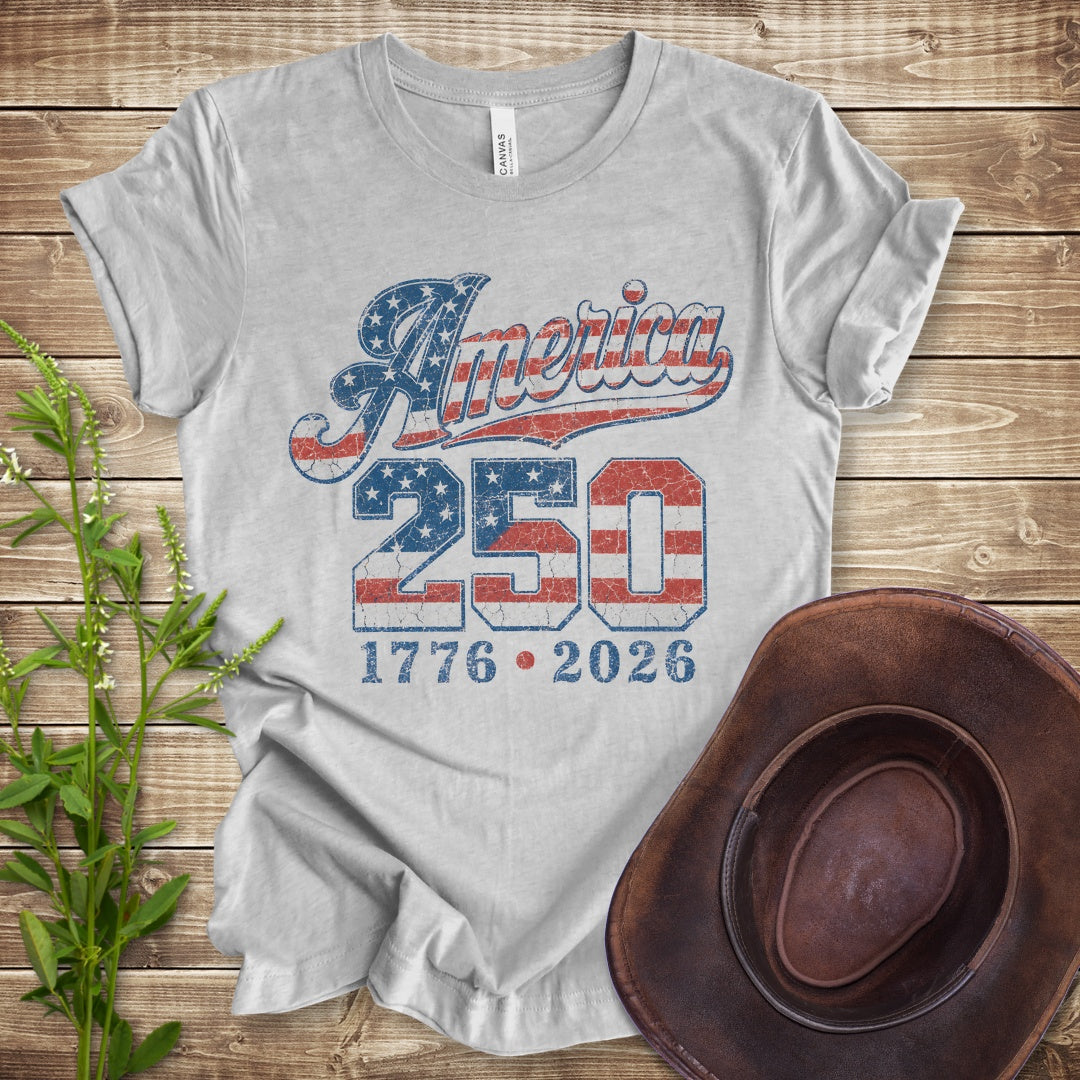 America 250 - Athletic Heather