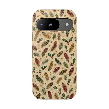 Christmas Feathers Tough Case