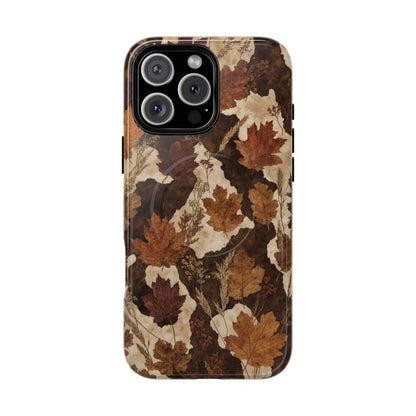 Autumn Cowhide Magnetic Case
