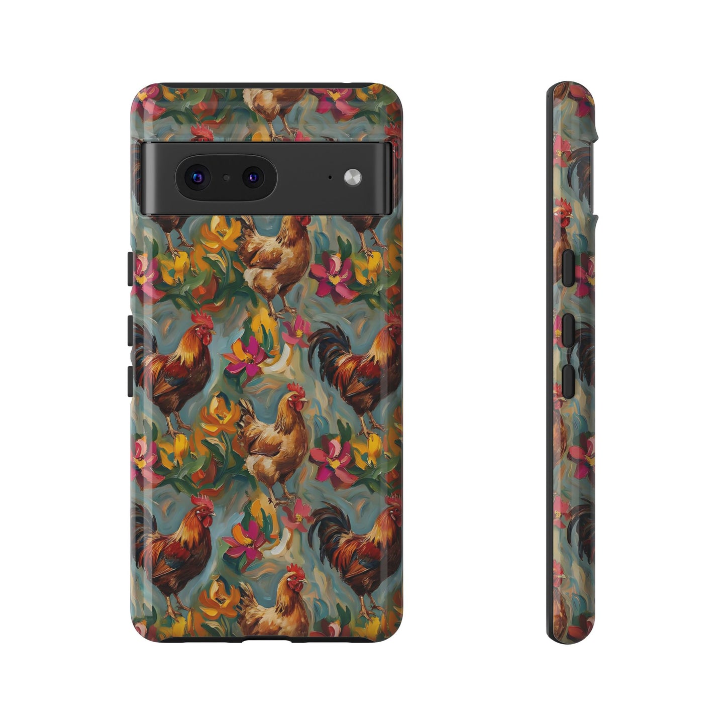 Painted Chickens Tough Case