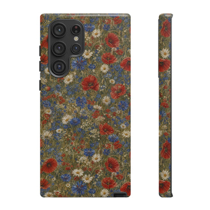 Patriotic Wildflowers Tough Case
