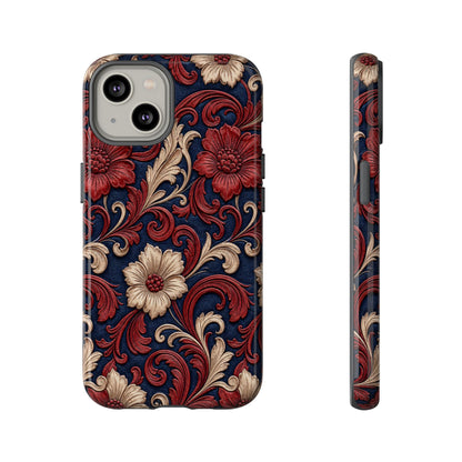 Patriotic Tooled Tough Case