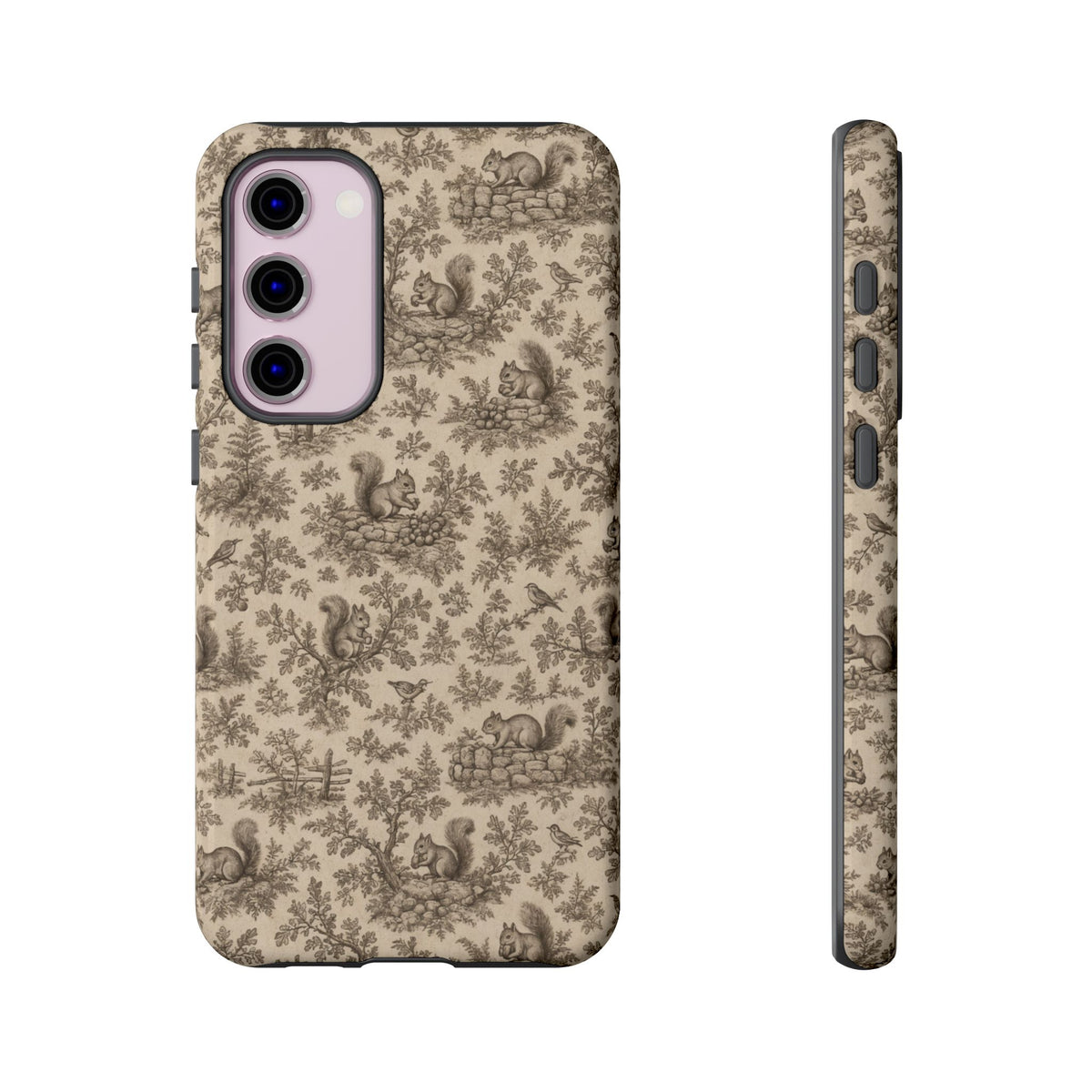 Squirrel Toile Tough Case