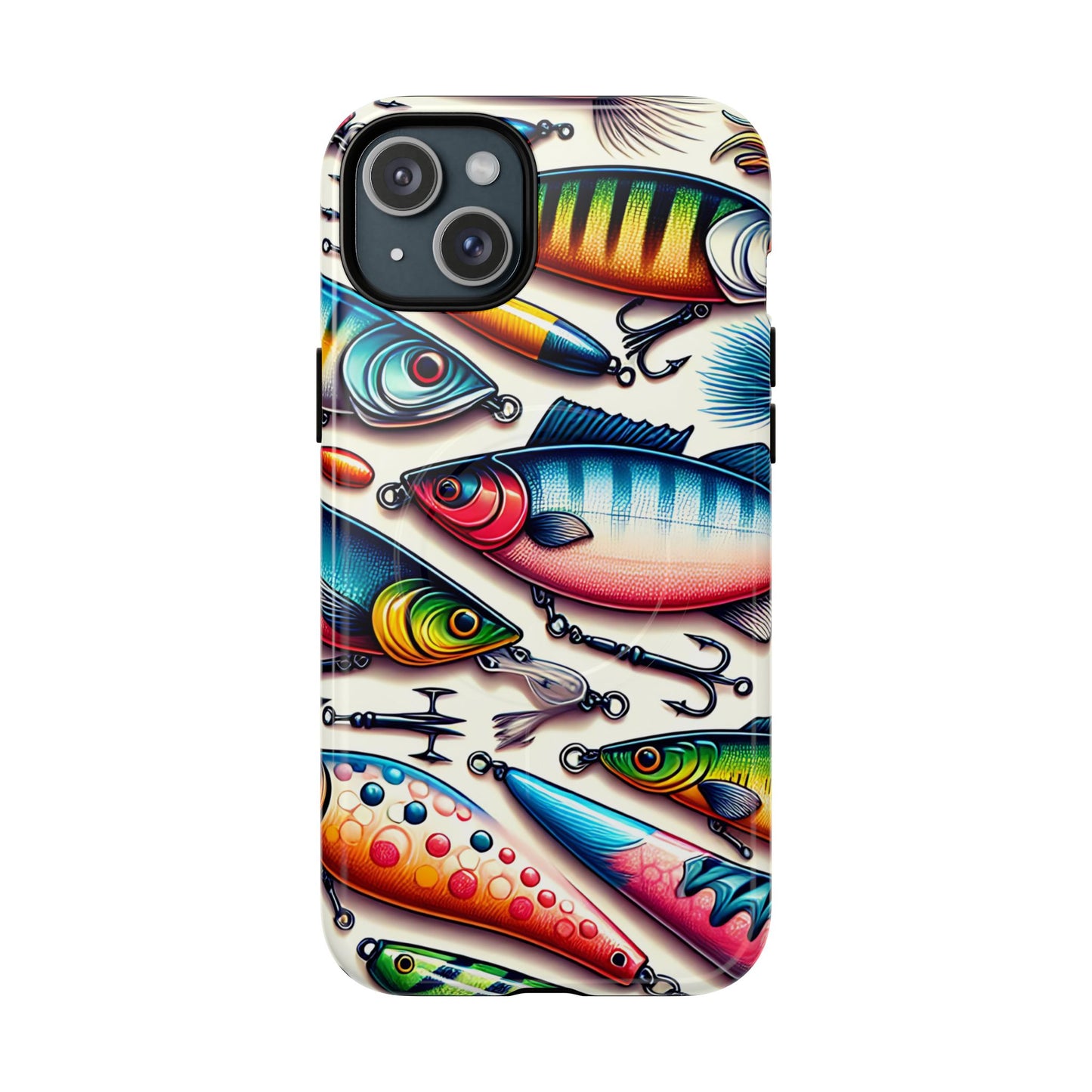 Colorful Fishing Lures Magnetic Case