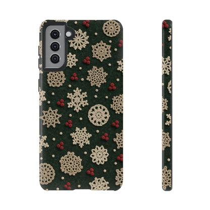 Crochet Snowflakes Tough Case