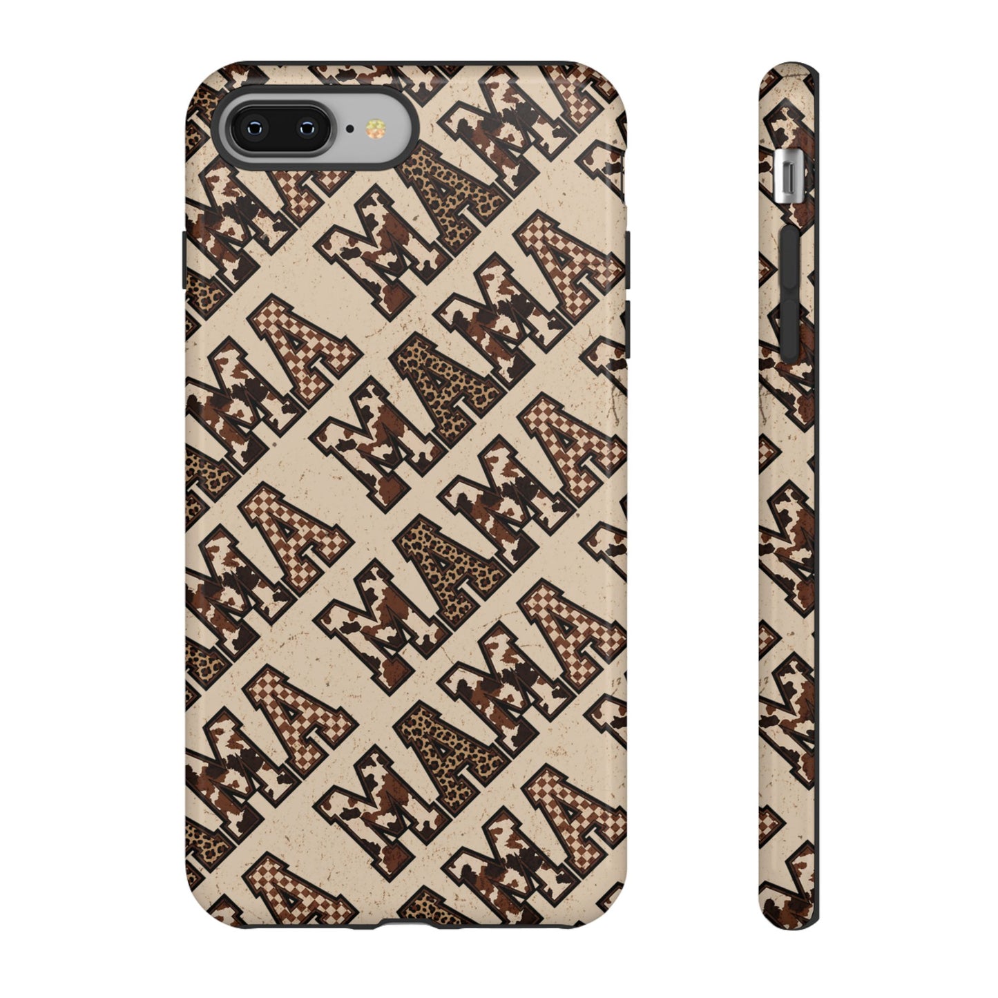 Grunge Cowhide Mama Tough Case