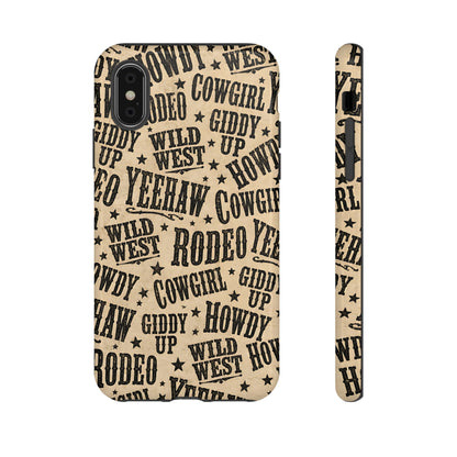 Cowgirl Slang Tough Case