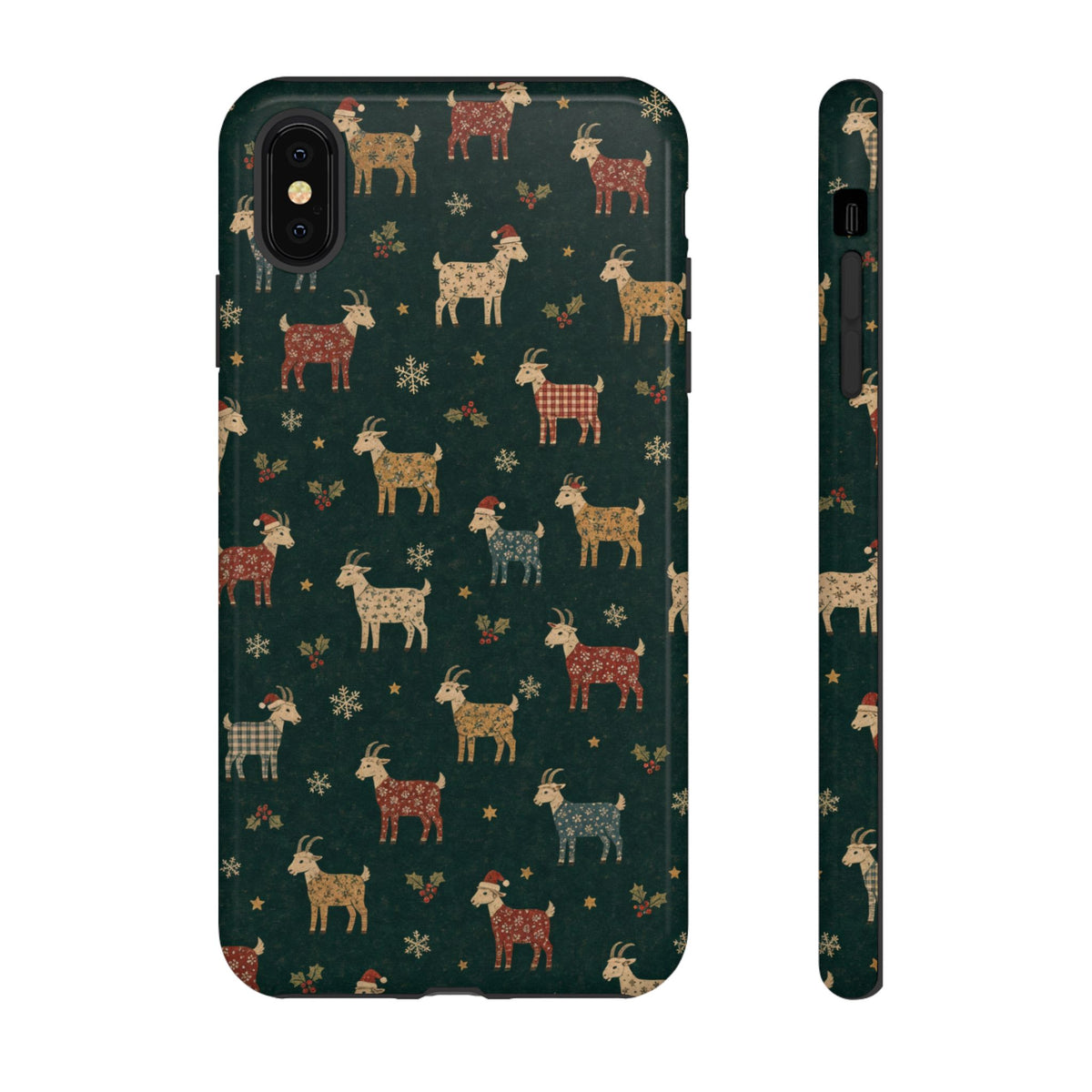 Yuletide Goats Tough Case