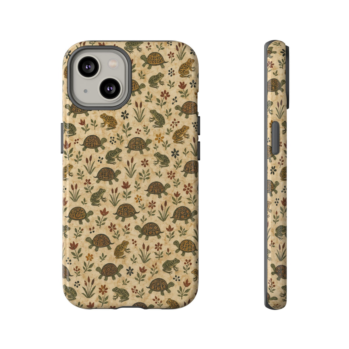 Folk Turtle Pond Tough Case