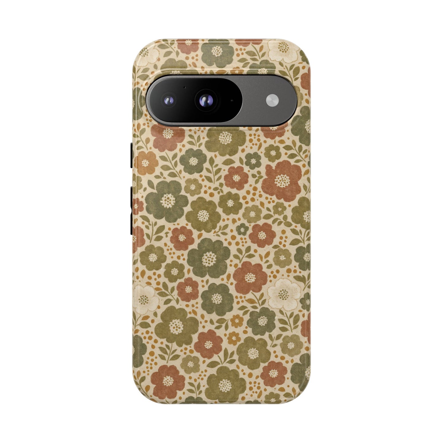 Retro Poppy Field Tough Case