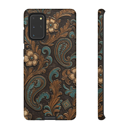 Tooled Paisley Tough Case
