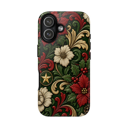 Tooled Christmas Stars Tough Case