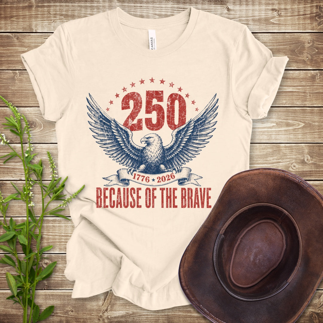 250 Because Of The Brave - Natural