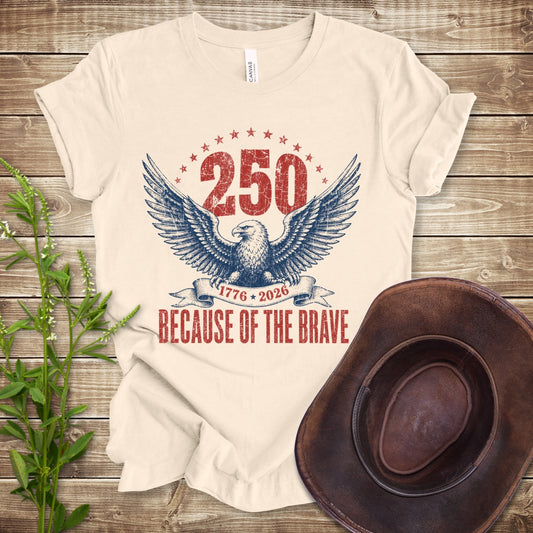 250 Because Of The Brave - Natural