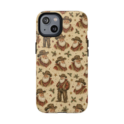 Cowboy Santa Portraits Magnetic Case