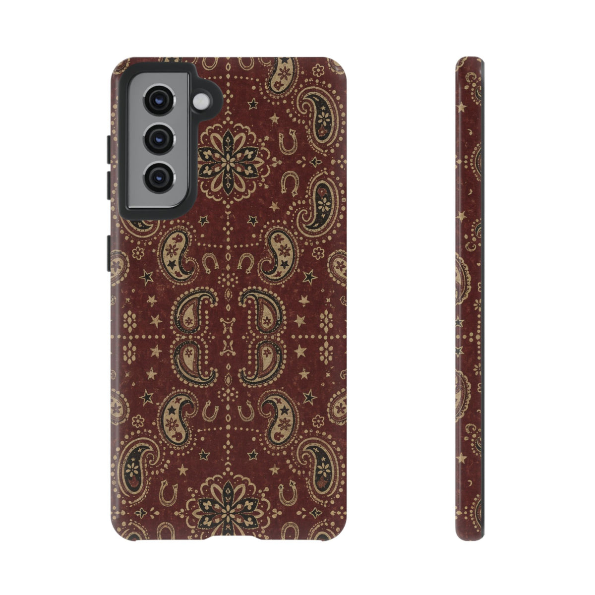Burgundy Bandana Tough Case