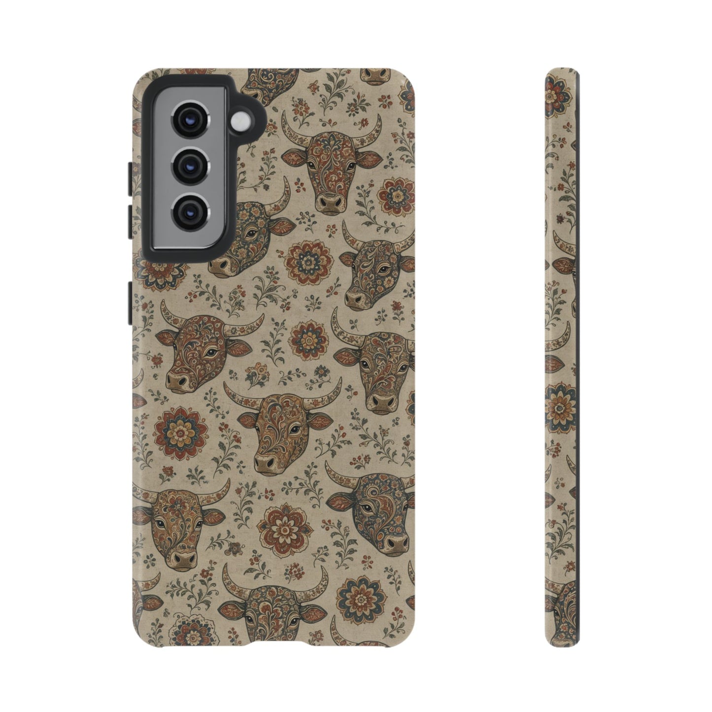 Folk Longhorn Tough Case