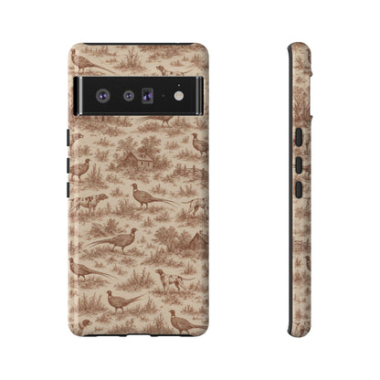 Pheasant Toile Tough Case