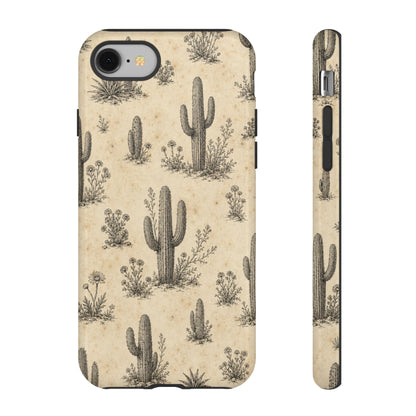 Cactus Sketch Tough Case