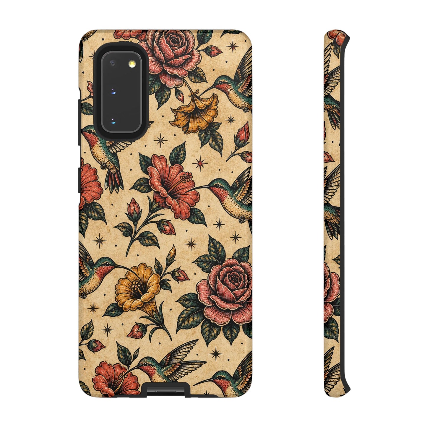 Hummingbird Rose Tough Case