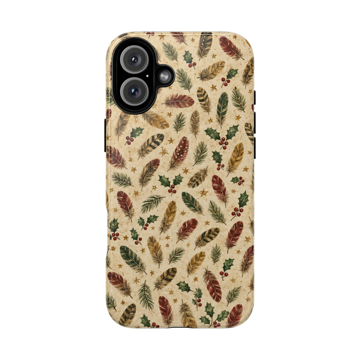 Christmas Feathers Tough Case