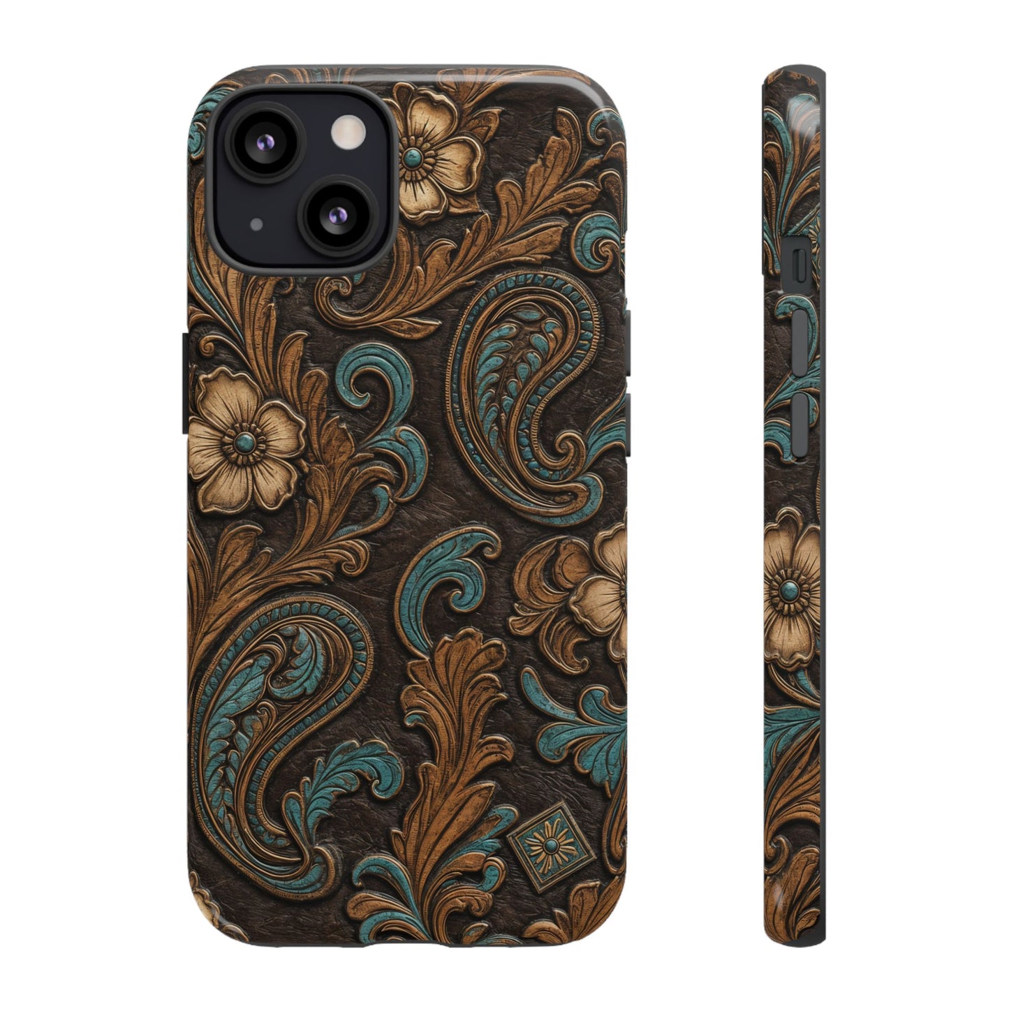 Tooled Paisley Tough Case