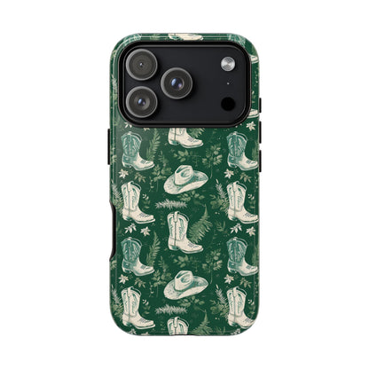 Green Boots Tough Phone Case