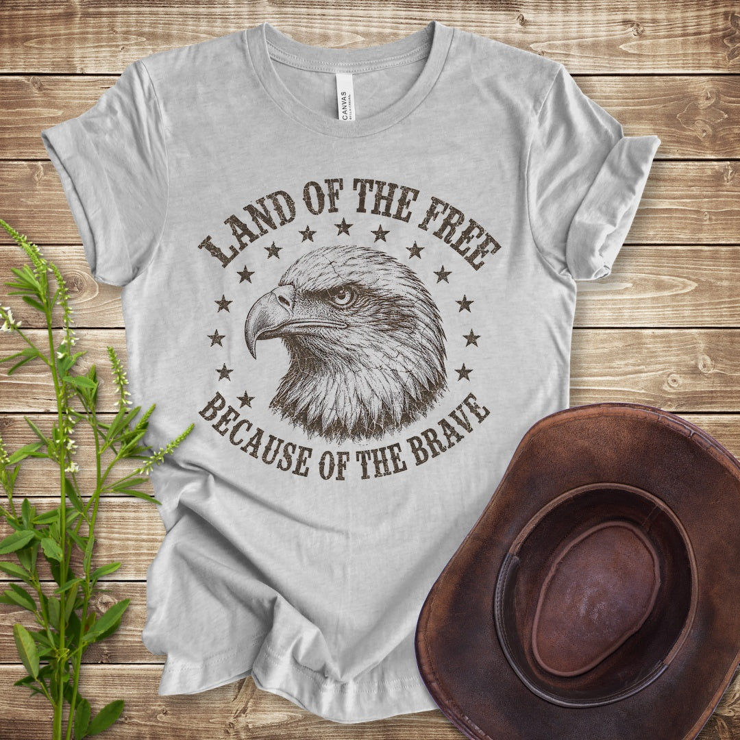 Land Of The Free - Athletic Heather