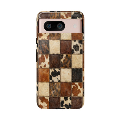 Cowhide Quilt Tough Case