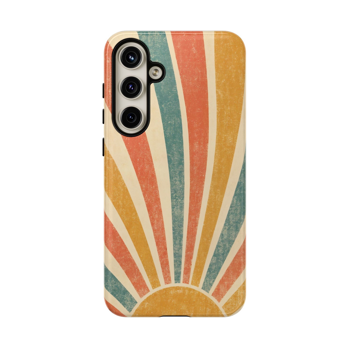 Retro Sun Rays Tough Case