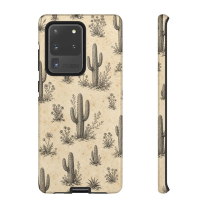 Cactus Sketch Tough Case