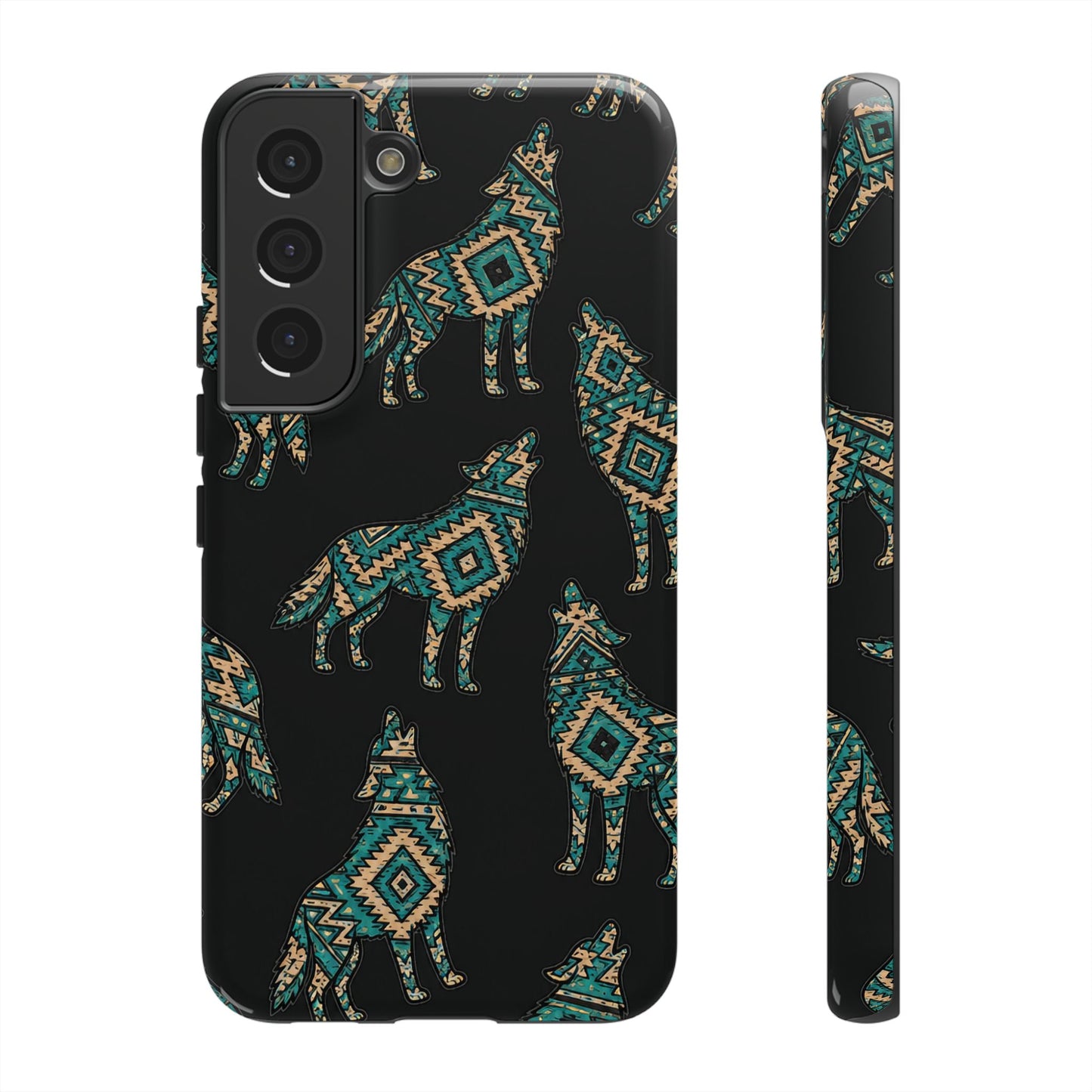Turquoise Wolf Tough Case