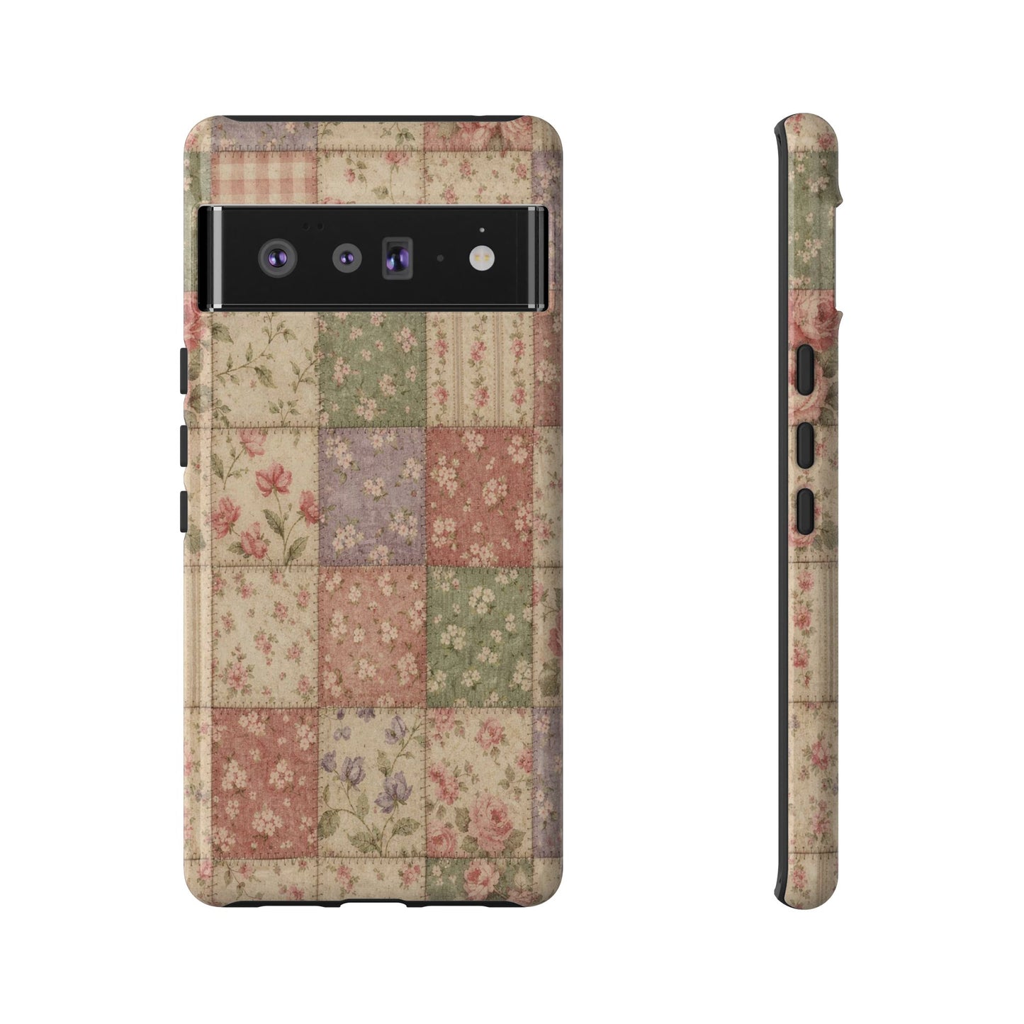 Pink Patchwork Tough Case