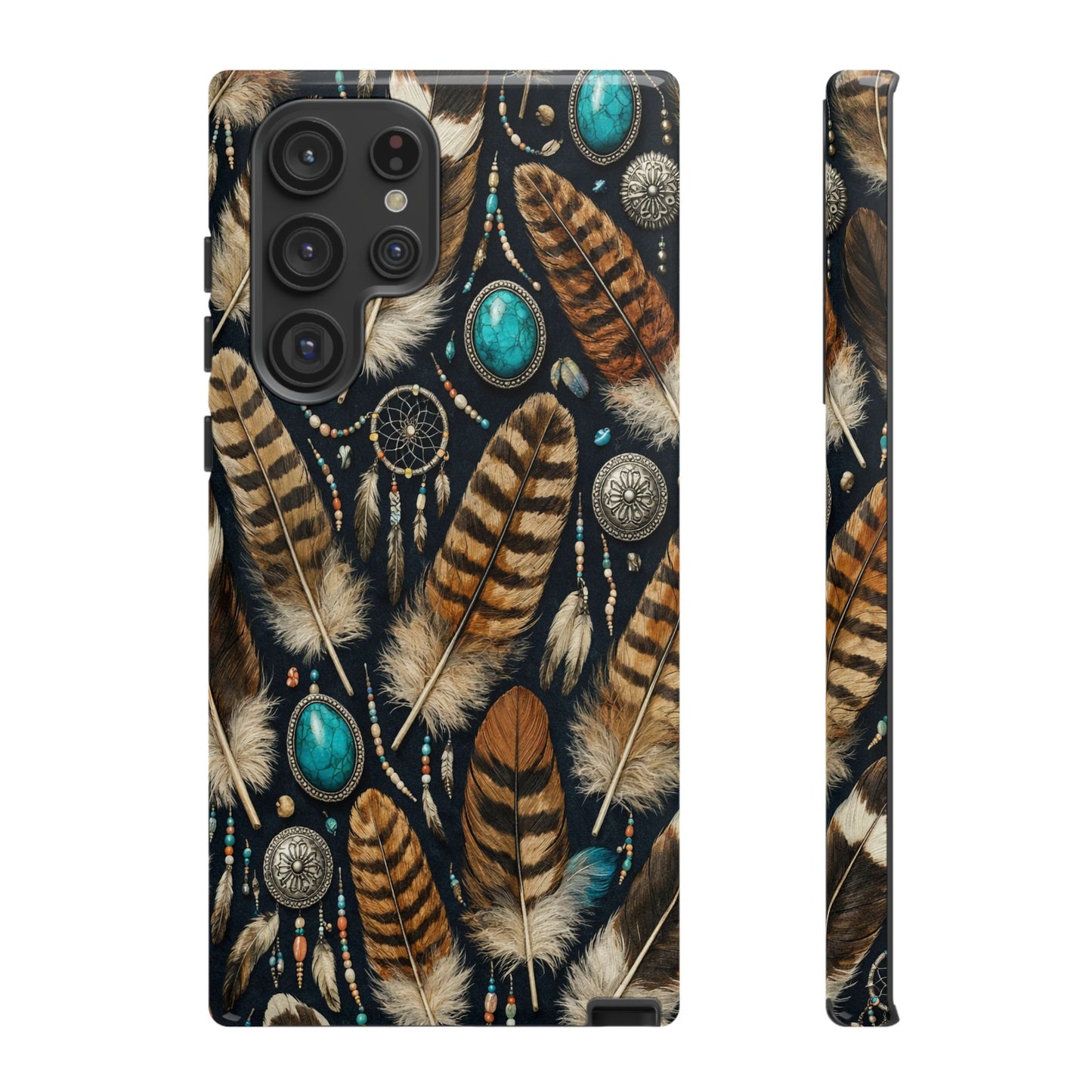 Southwest Feather Tough Case