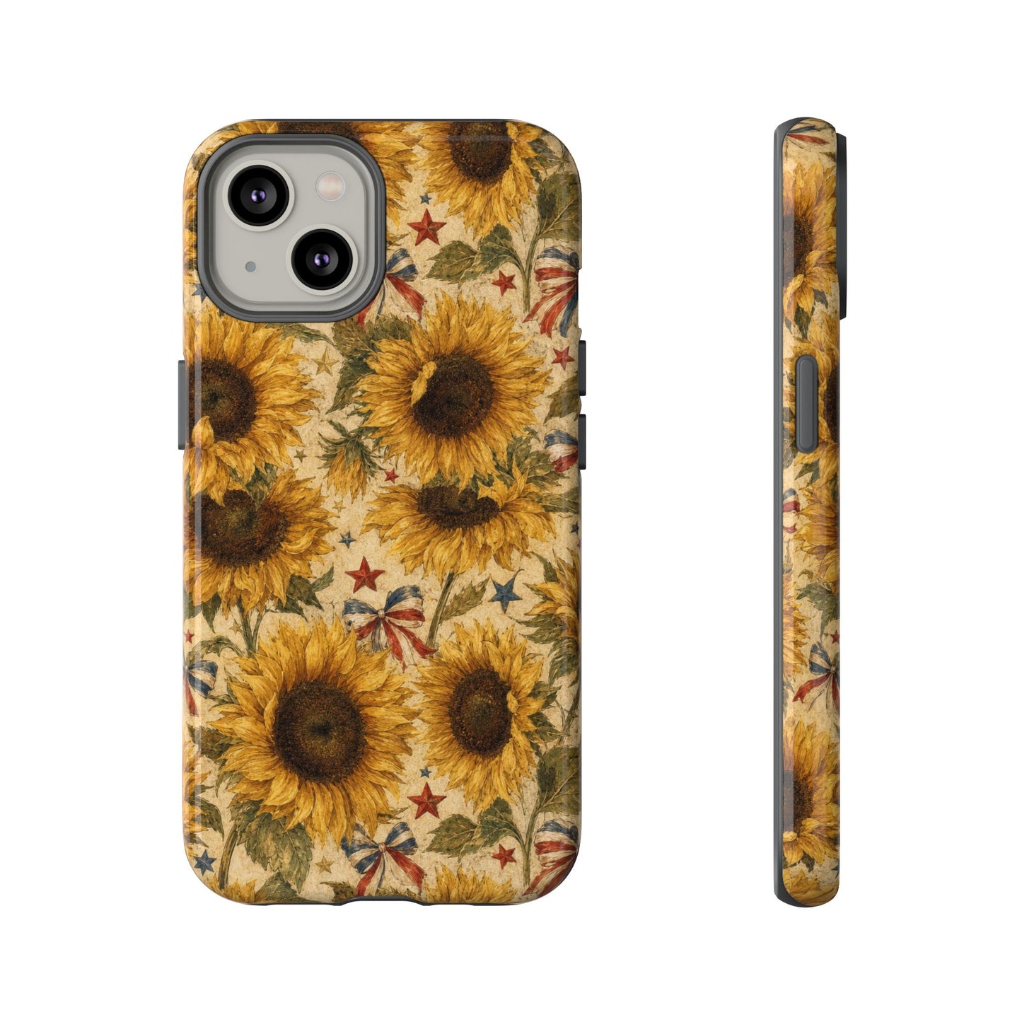 Patriotic Sunflowers Tough Case