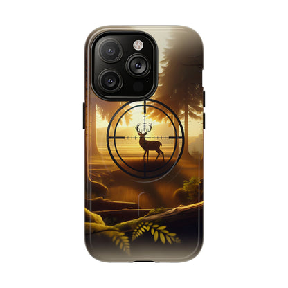 Golden Crosshairs Deer Magnetic Case