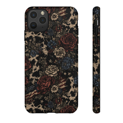 USA Cowhide Bloom Tough Case