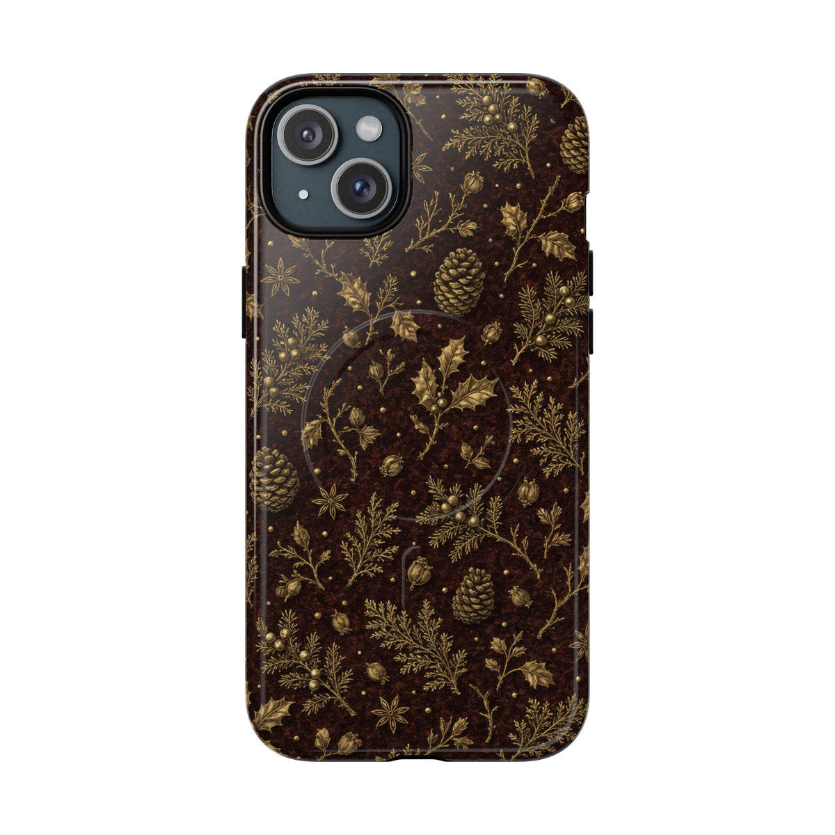 Brass Winter Botanicals Magnetic Case