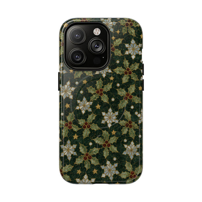 Mosaic Snowflakes Magnetic Case