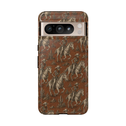 Skeleton Cowboy Ride Tough Case