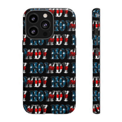 Patriotic Howdy Tough Case