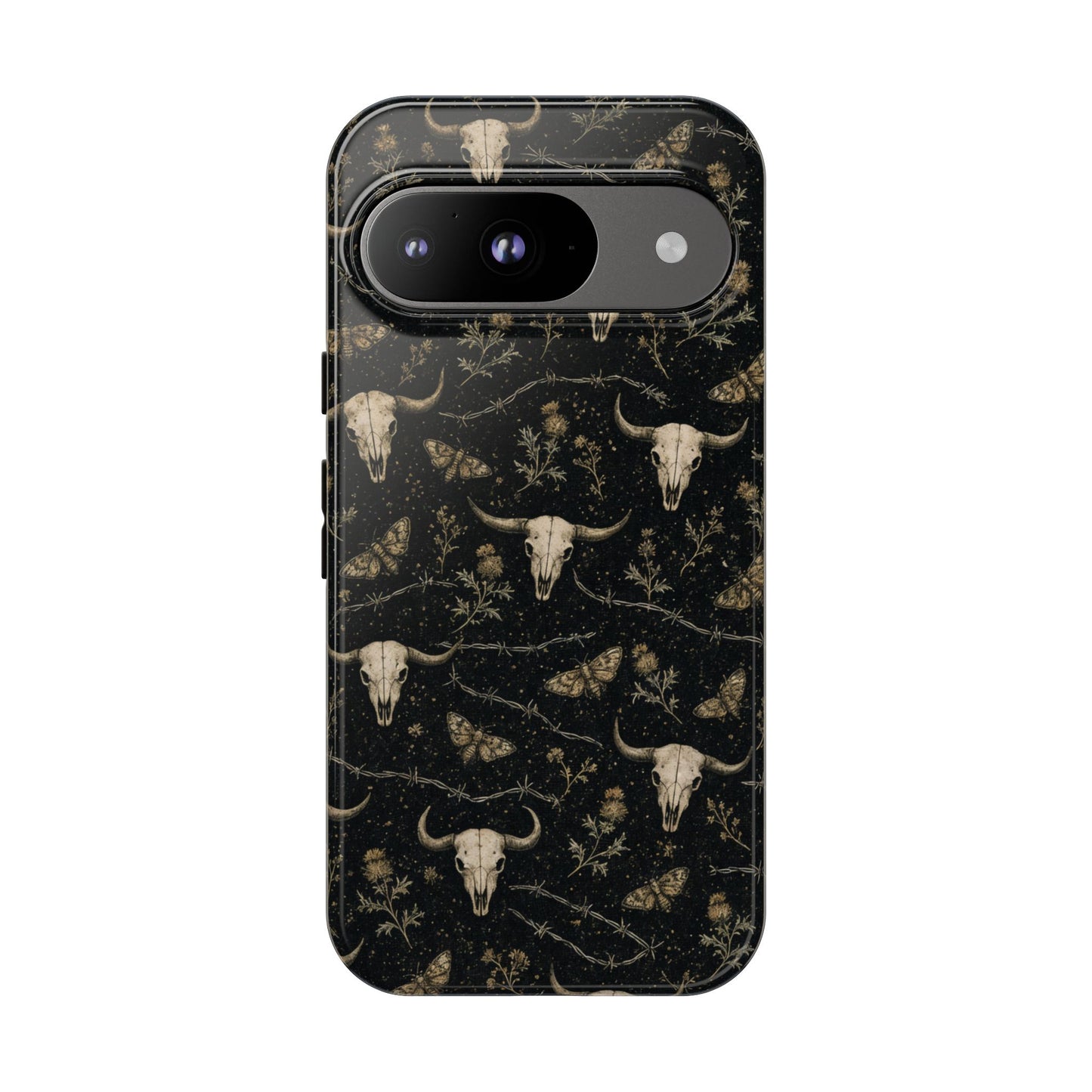Bull Skull Barbwire Tough Case