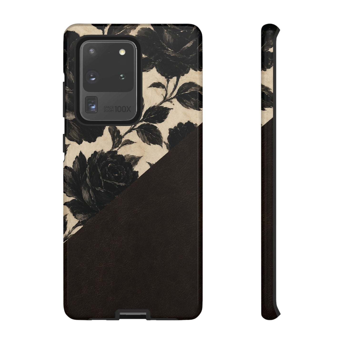Rose Leather Tough Case