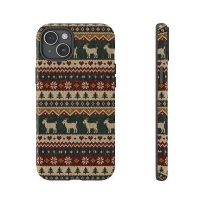 Fair Isle Goats Tough Case