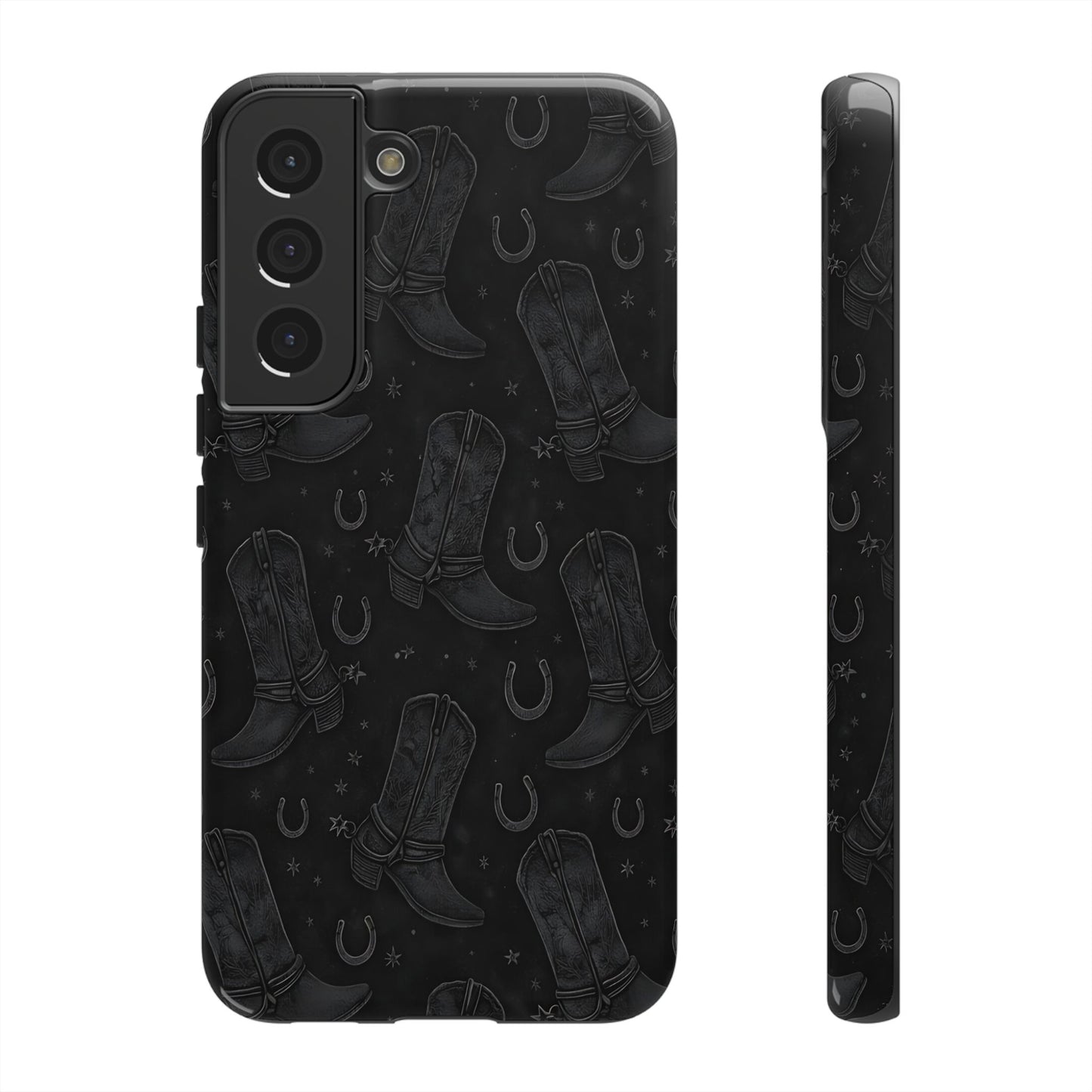 Western Noir Boots Tough Case