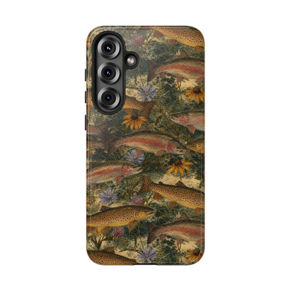 Floral Trout Tough Case