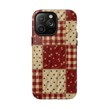 Gingham Stars Magnetic Case