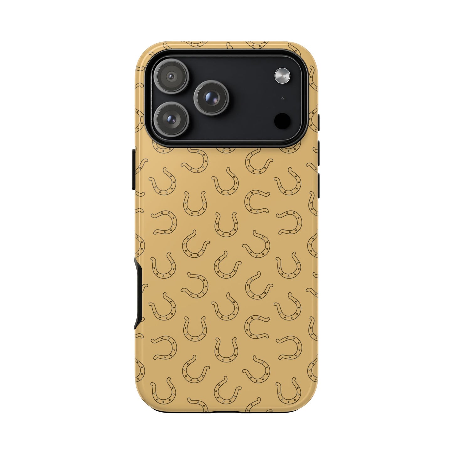 Mustard Horseshoes Tough Phone Case