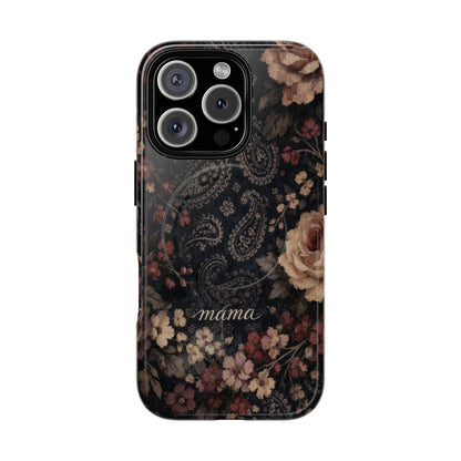 Paisley Floral Mama Magnetic Case