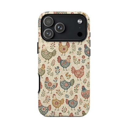 Calico Hens Tough Case